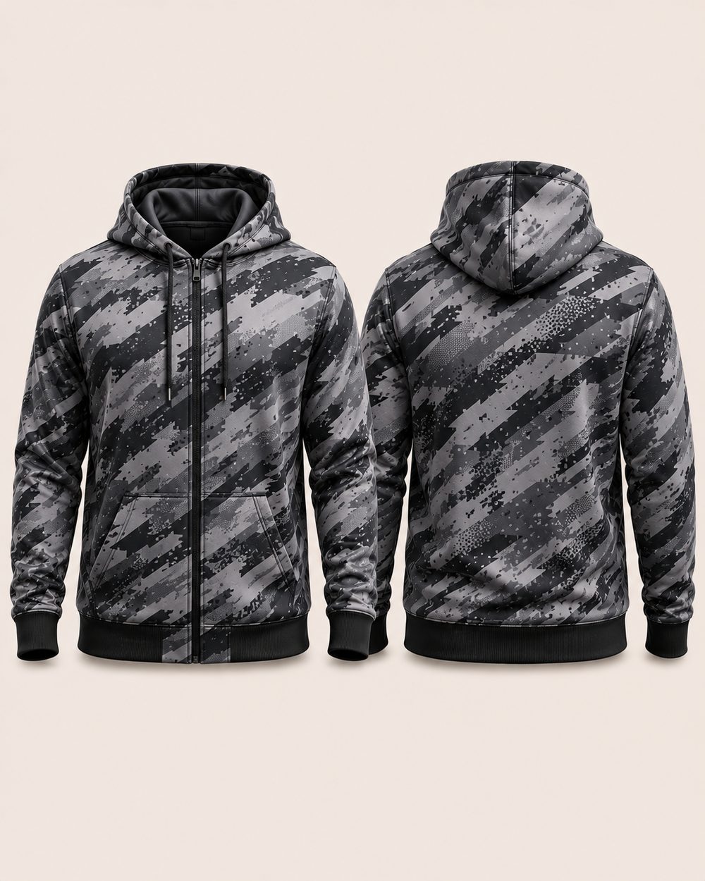 Custom Full-Zip Hoodie — Range